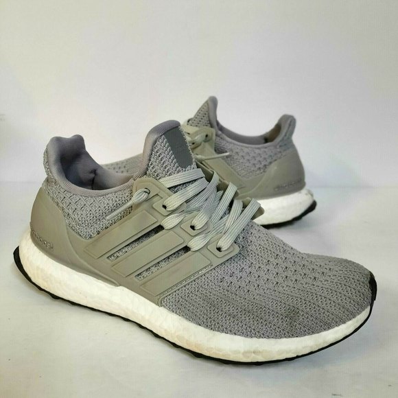 adidas | Shoes | Adidas Ultraboost 4 Womens 65 Shoes Sneakers Grey White  Bb650 Running Gym | Poshmark